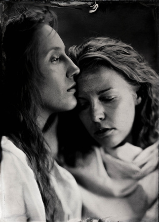 "The Kiss of Peace" by Julia Margaret Cameron was taken in 1869
