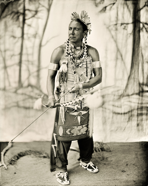 Wet Plate Collodion Native American